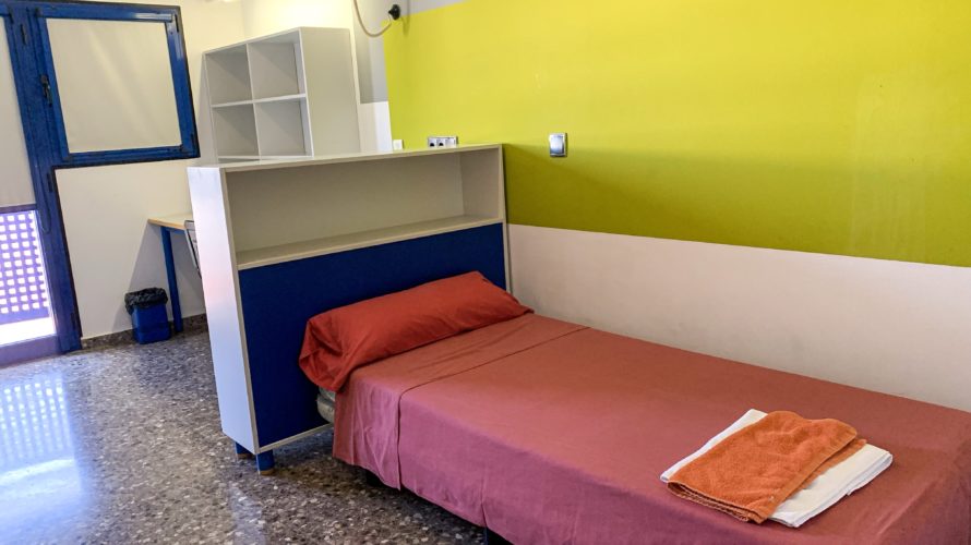 【DAY249・スペイン】バレンシアの大学の学生寮に宿泊！！🏫