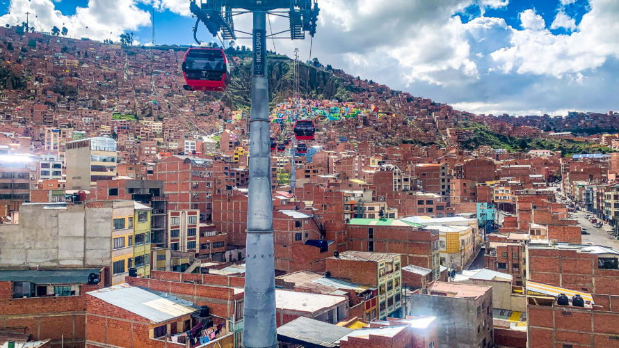 【DAY360・ボリビア 】コパカバーナからラパスへ🚌公共交通機関がロープウェイの街🚠